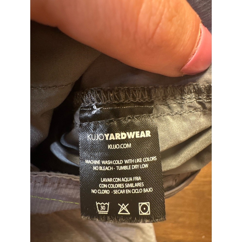 Kujo Yardwear 100% Ripstop Active Mens Relaxed Fit Lightweight Yard Shorts Sz 38 - Picture 10 of 11